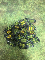 Muse On Minis Faction Tokens Steampunk Fantasy Merc/Hireling Mini pak Color