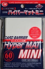 KMC 60ct Hyper Matte White Mini Sleeves