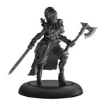 Warmachine: Mercenaries Captain Rahera, Terror of the Wailing Sea Warcaster (White Metal)