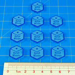 Litko Reroll Misses Tokens Fluorescent Blue