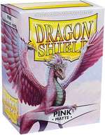 Dragon Shield Matte 100ct Card Sleeves Pink