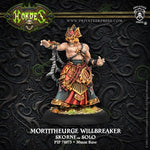 Hordes: Skorne Mortitheurge Willbreaker Solo (White Metal)
