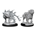 Dungeons & Dragons Nolzur`s Marvelous Unpainted Miniatures: W11 Mastif & Shadow Mastif