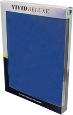 Vivid Deluxe 9-Pocket Zippered PRO-Binder: Blue