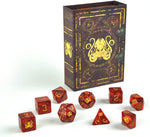 Elder Dice: Red Cthulhu Polyhedral Set (Third Printing)
