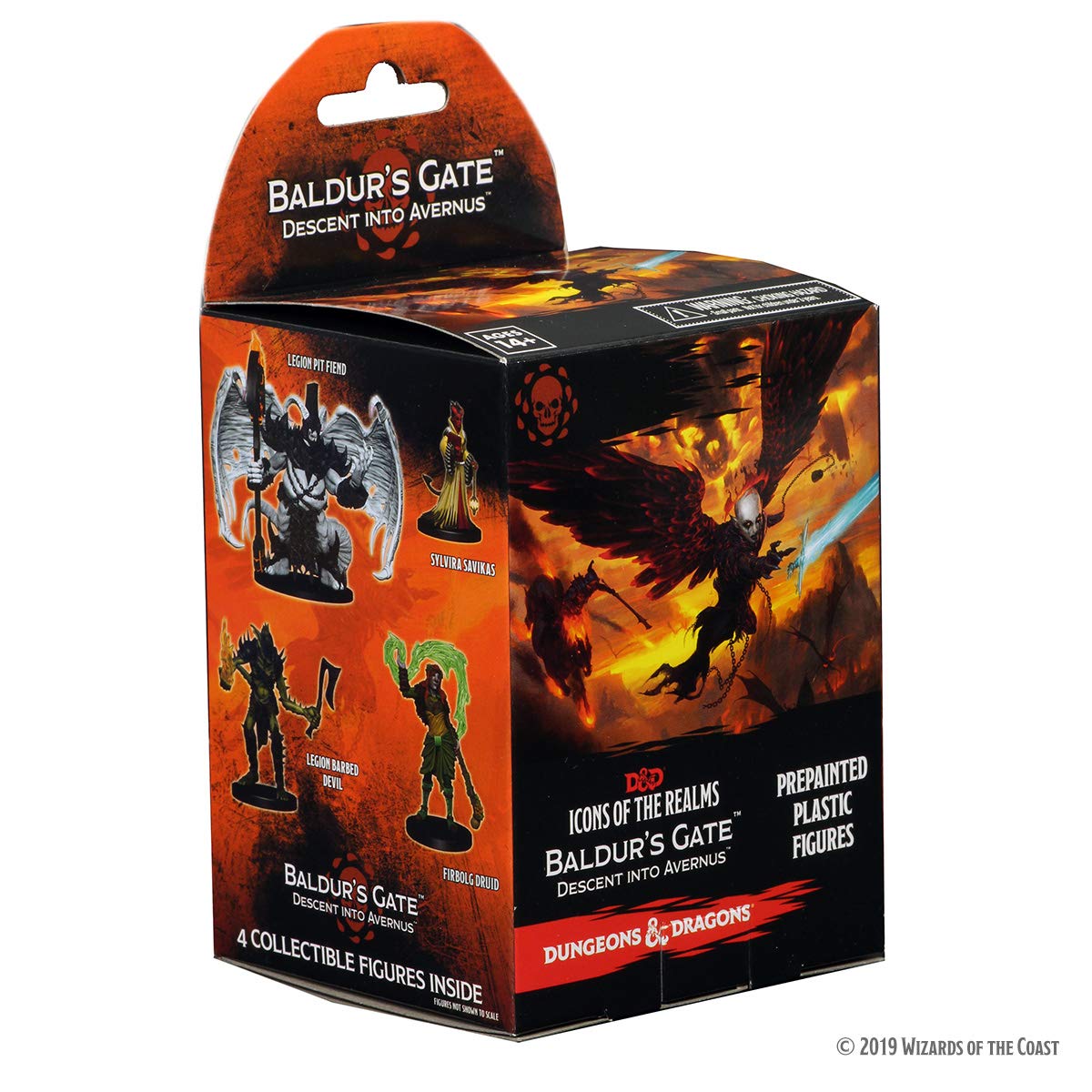 Dungeons & Dragons Fantasy Miniatures: Icons of the Realms Set 12 Baldur`s Gate Descent into Avernus Booster