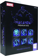 Dice Set: d6 Marvel Black Panther Premium (6)