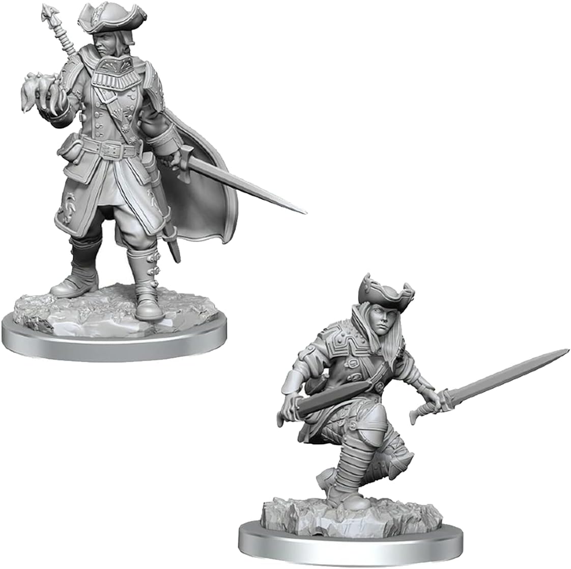 Magic the Gathering Unpainted Miniatures: W04 Thraben Inspector & Tireless Tracker