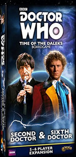 Doctor Who: Time of the Daleks Board Game - Second Doctor and Sixth Doctor 5-6 Player Expansion