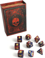 Elder Dice: Mark of the Necronomicon Polyhedral Set - Blood and Magick