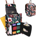 Enhance Trading Card Storage Backpack Full Size - Tropical Print