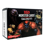 Dungeons and Dragons RPG: Monster Cards - Challenge 0-5 Deck