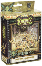 Hordes: Minions Bog Trog Ambushers Unit (White Metal)