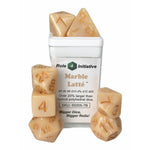 Role 4 Initiative Poly Set Marble Latte w/Gold and Arch'd4 (7)