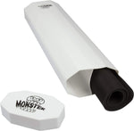 Monster Dual Playmat Tube: Opaque White with White Cap