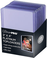 Toploader: 3in x 4in Ultra Clear Platinum 35pt (25)