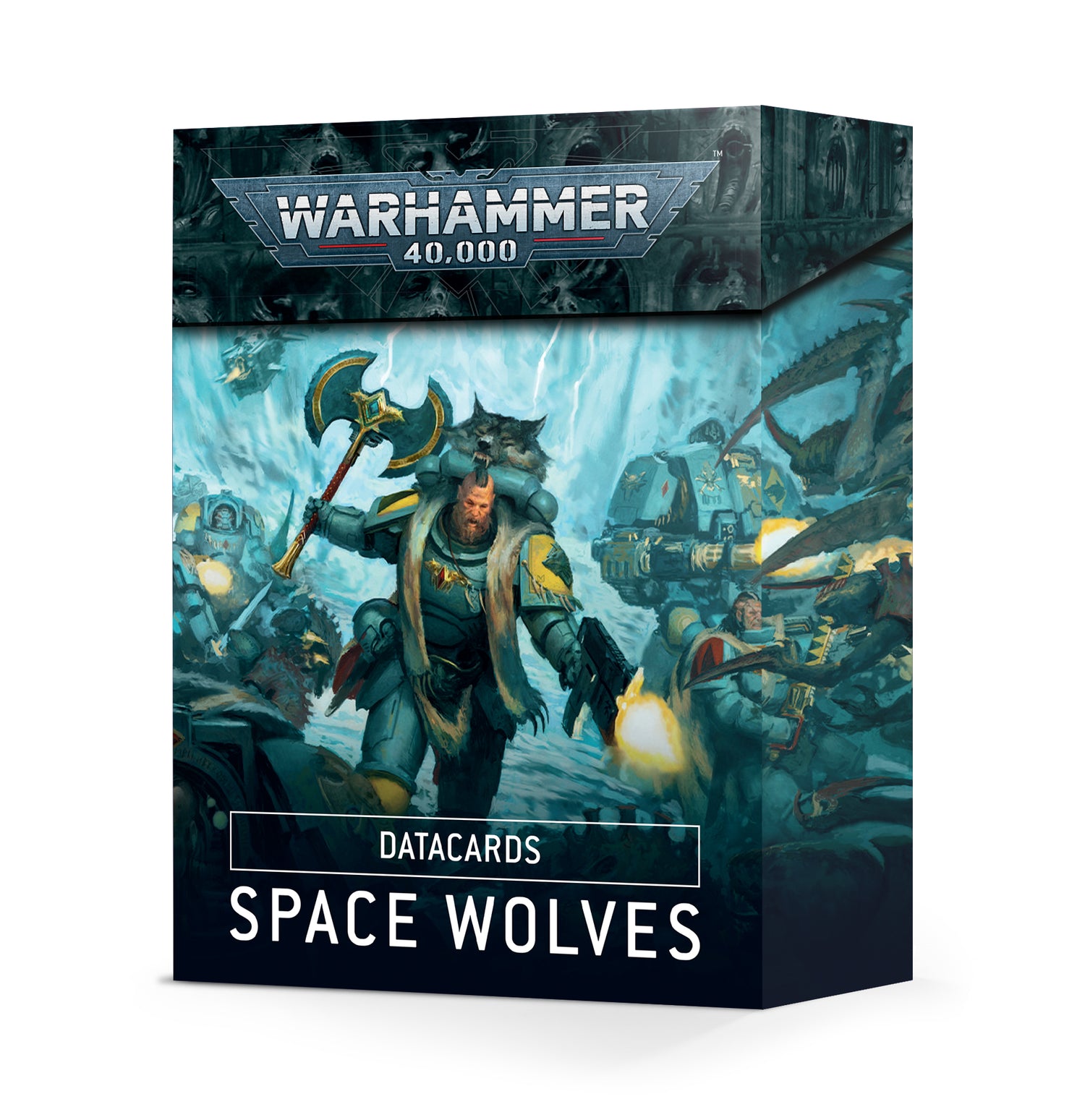 Warhammer 40K: Space Marines Space Wolves Datacards