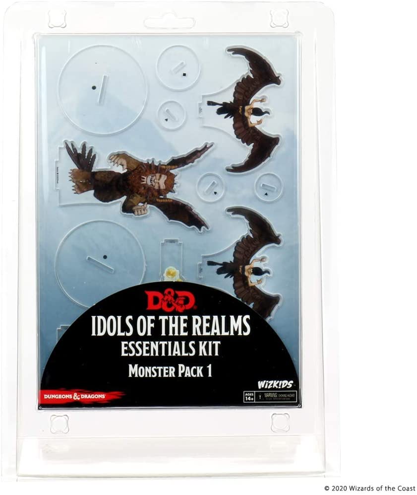 Dungeons & Dragons Idols of the Realms: Essentials 2D Miniatures - Monster Pack 1