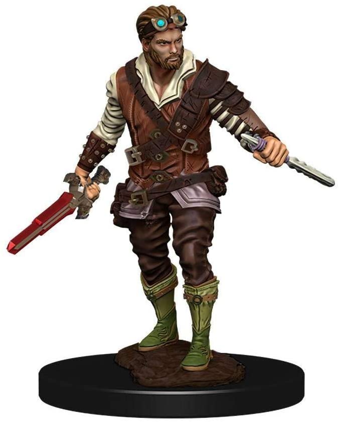 Dungeons & Dragons Fantasy Miniatures: Icons of the Realms Premium Figures W4 Human Rogue Male