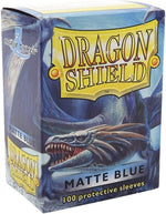 Dragon Shield Matte 100ct Card Sleeves Blue