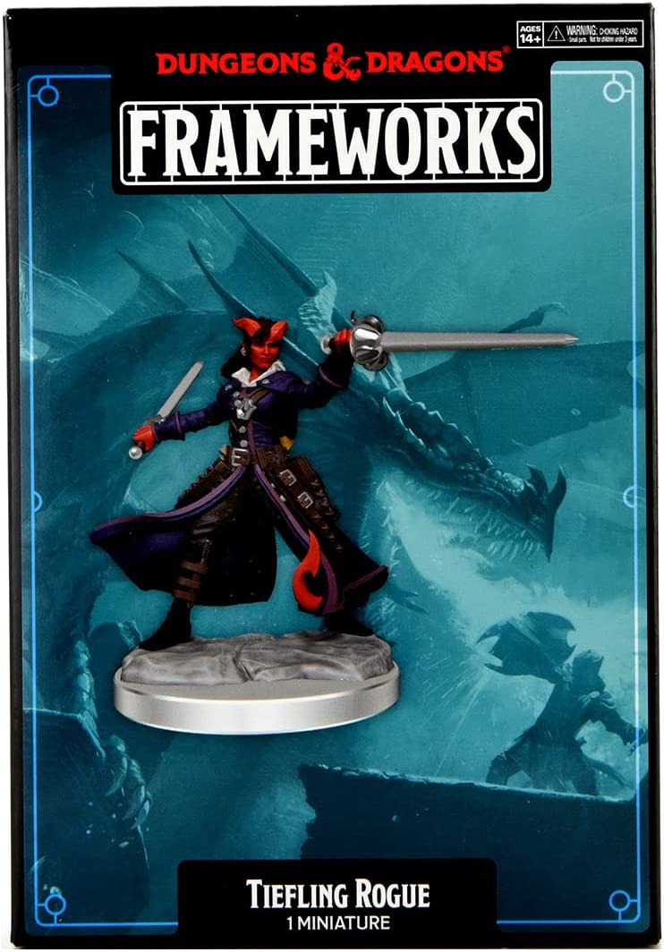 Dungeons & Dragons Frameworks: W01 Tiefling Rogue Female