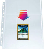 Gamegenic Toploading 9-Pocket Pages (10)