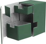 Ultimate Guard Flip'n'Tray Deck Case Standard Size Xenoskin Green (100+)