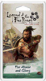 L5R Legend of the Five Rings LCG: For Honor and Glory Dynasty Pack
