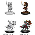 Dungeons & Dragons Nolzur`s Marvelous Unpainted Miniatures: Female Halfling Fighter