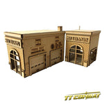 28mm Terrain: City Scenics - Mechanix Garage