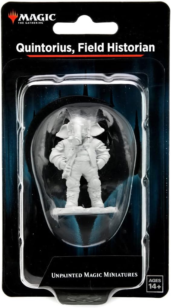 Magic the Gathering Unpainted Miniatures: W03 Qunitorius, Field Historian