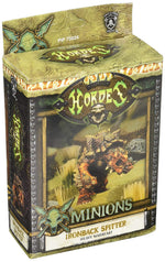 Hordes: Minions Ironback Spitter Gatorman Heavy Warbeast (White Metal)