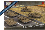 Team Yankee: (Soviet) T-80 Tank Company (x5 Plastic)