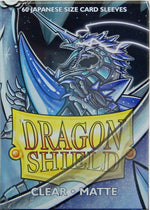 Dragon Shields Japanese: (60) Matte Clear
