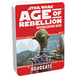 Star Wars Age of Rebellion Specialization Deck Diplomat Advocate
