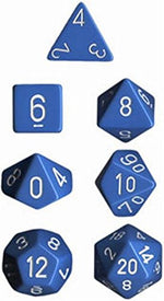 Opaque: Poly Set Light Blue/White (7)