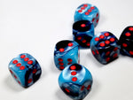 Gemini: 12mm D6 Black Shell/Red (36) Limited Edition