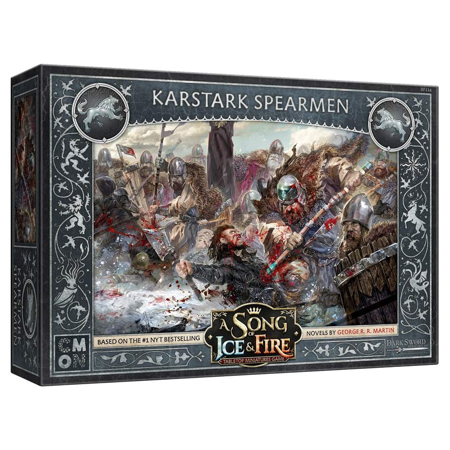 A Song of Ice & Fire Miniature Game - House Karstark Spearman