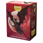 Dragon Shields: (100) Brushed Art - Valentine's 2024