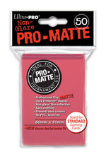 Ultra Pro Matte Deck Protector Sleeves 50 Count Fuchsia