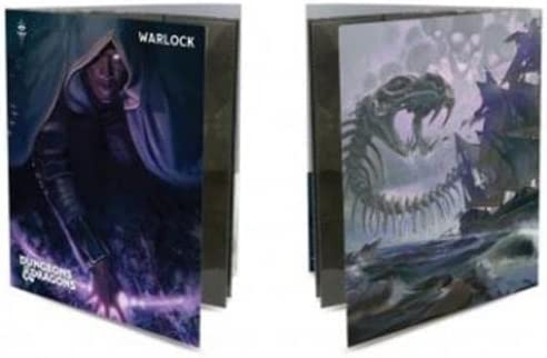 Dungeons and Dragons RPG: Warlock - Class Folio with Stickers