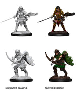 Pathfinder Deep Cuts Unpainted Miniatures: W7 Female Half-Elf Ranger