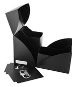 Twin Deck Case Standard Size Black (160)