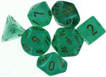 Borealis: Polyhedral Light Green/gold Luminary 7-Die Set