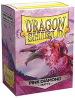 Dragon Shields: (100) Matte - Pink Diamond