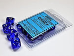 Translucent: Poly D10 Blue/White (10) Revised