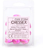 Vortex: Poly D10 Pink/Gold (10)