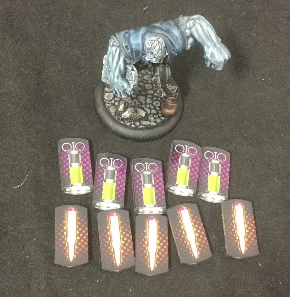 Batman Miniature Game: Ammo/Titan Dose Counters