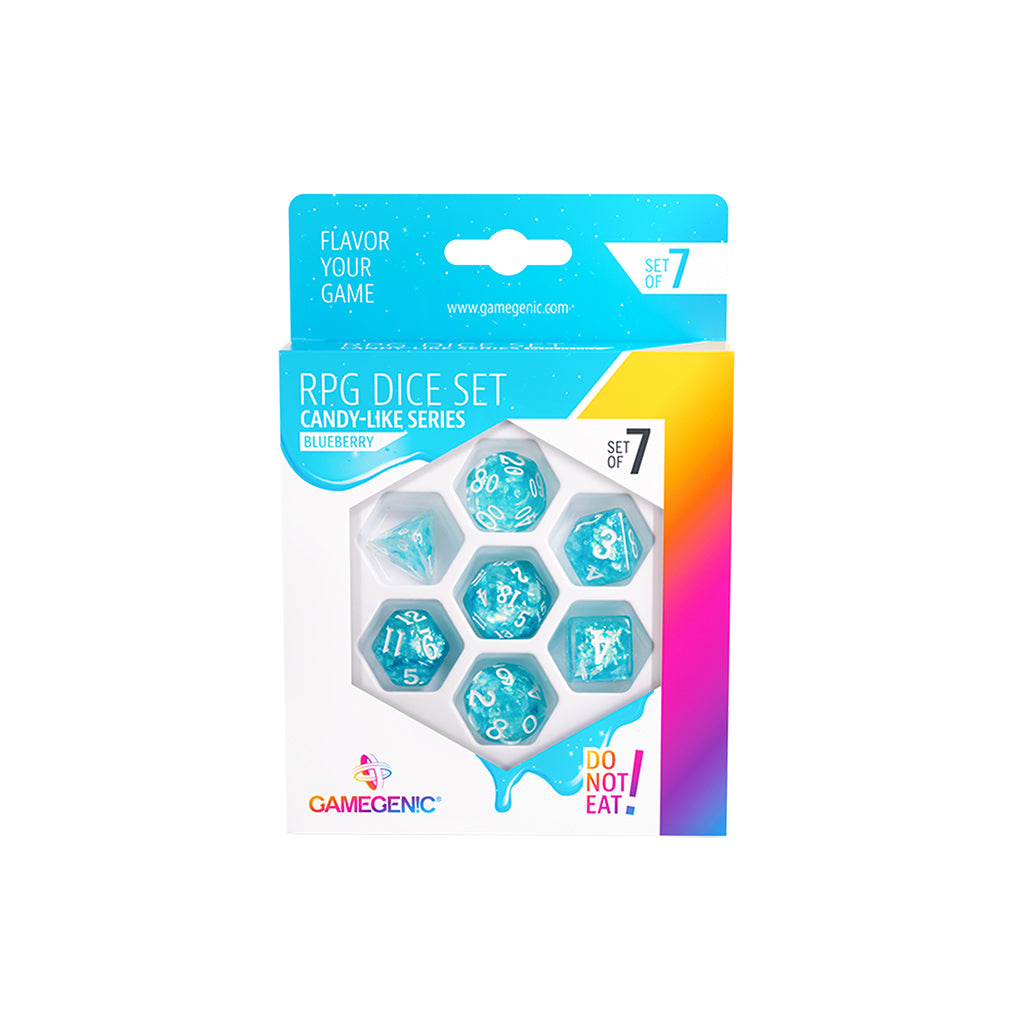 Candy-Like Series - Blueberry - RPG Dice Set