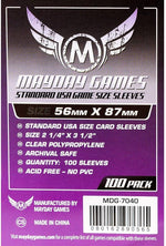 Sleeves: Standard USA Sleeves 56mm x 87mm Purple (100)